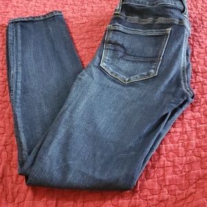American eagle skinny jeans size 0